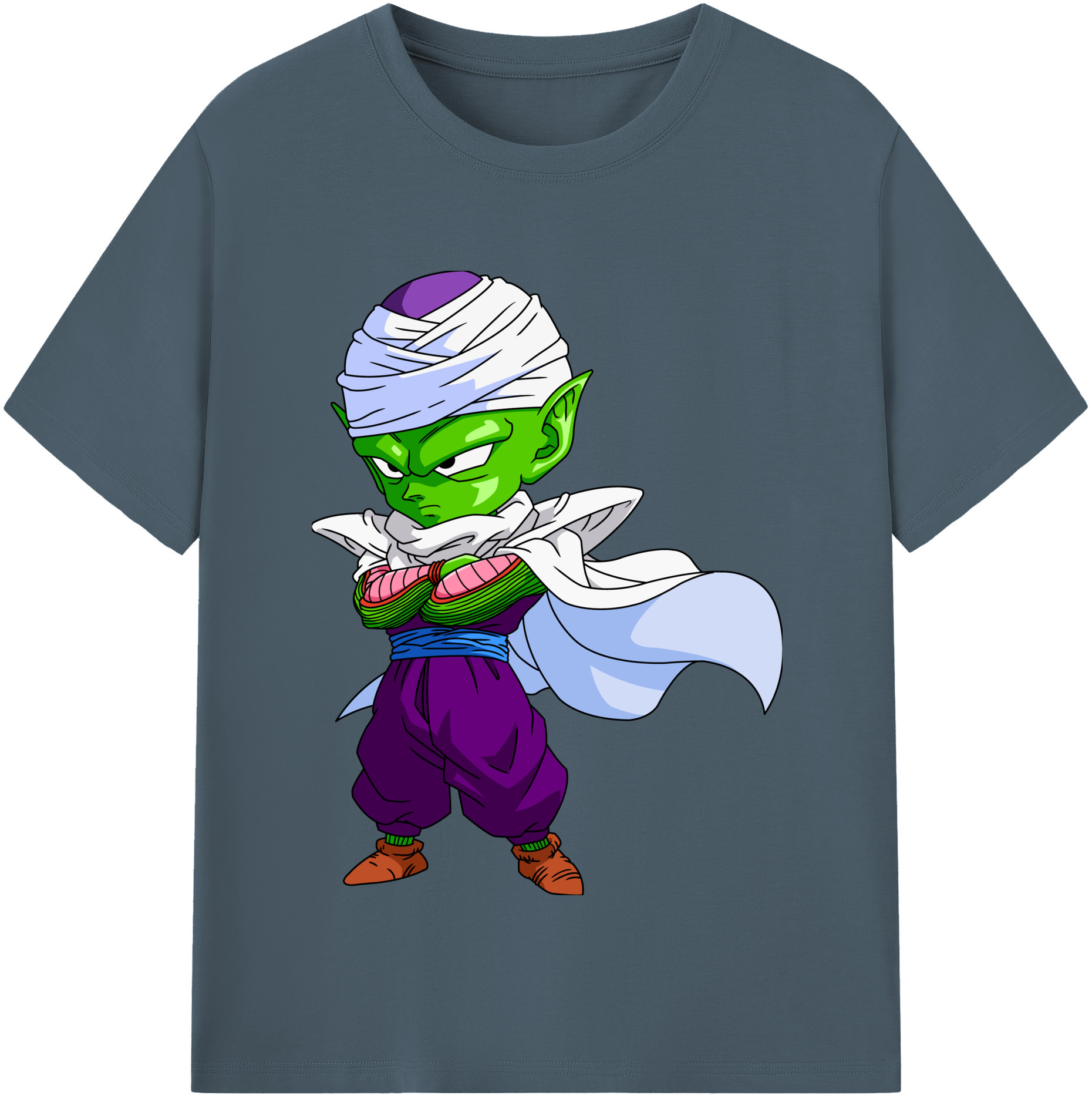 （画像用） ドラゴンボール ピッコロ DRAGON BALL Piccolo 綿100％半袖Tシャツ（フロントプリント）